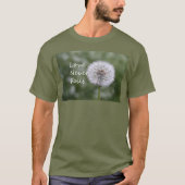 愛は決して失敗しないDandelion1コリント13 Tシャツ (正面)