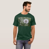 愛は決して失敗しないDandelion1コリント13 Tシャツ (正面フル)