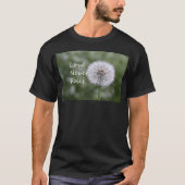 愛は決して失敗しないDandelion 1コリント13 Tシャツ (正面)