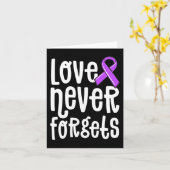 愛は決して思い出す問題アルツハイマーの終わり カード (黄色い花)