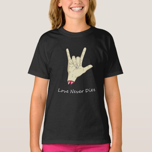 愛は決して死なない Tシャツ (正面)