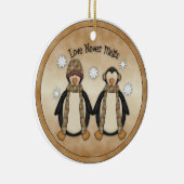 愛は決して溶けません セラミックオーナメント (右)