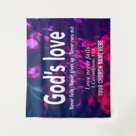 愛は決して滅びない。 タペストリー