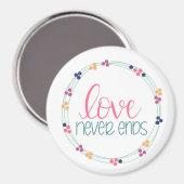 愛は決して磁石を終えない マグネット (正面/裏面)