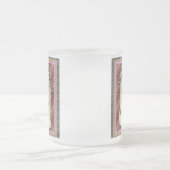 愛は決して雪だるまのマグを溶かしません フロストグラスマグカップ (中央)