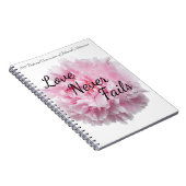 愛は決して2019 JWの地方大会を失敗しません ノートブック (右側)