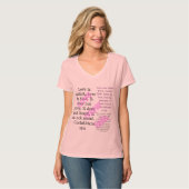 愛は決して-女性のHanesのNano Tシャツを失敗しません Tシャツ (正面フル)