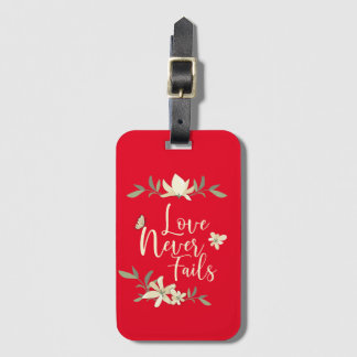 愛は決してJW 2019年の国際的な大会を失敗しません ラゲッジタグ