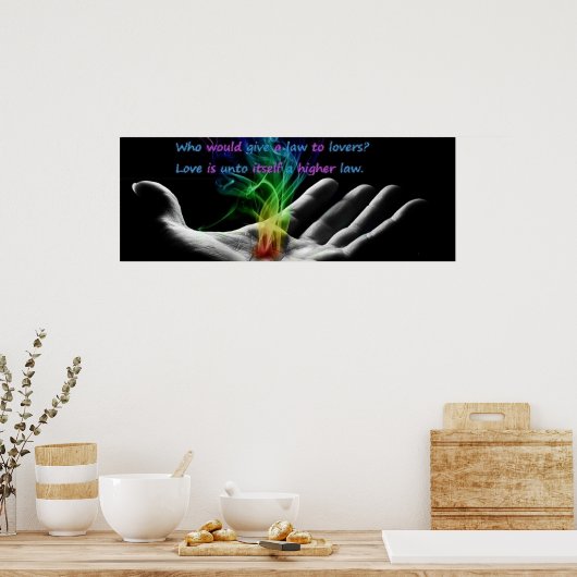 愛は法律より高い ポスター (キッチン)