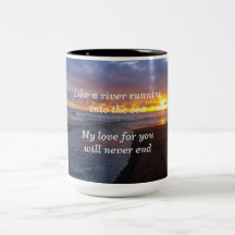 愛は海に川のランニングのようです