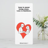 愛は無限である 招待状 (スタンド正面)