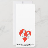 愛は無限である 招待状 (裏面)