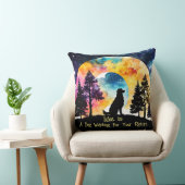 愛は犬の水色ゴールデンレトリバー クッション (椅子)