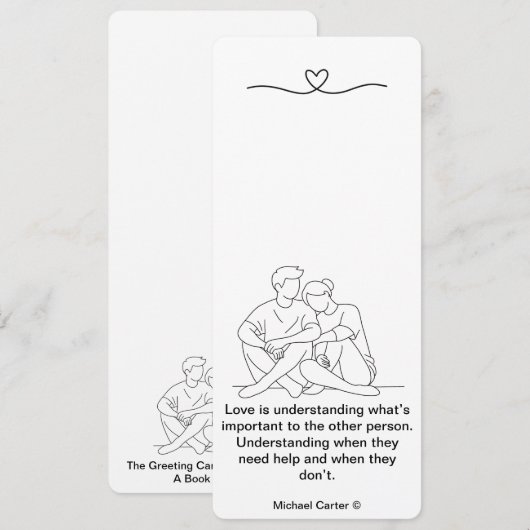 愛は理解している 招待状 (正面/裏面)