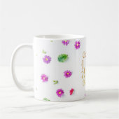 愛は理解しようとしている、デイジーマグ コーヒーマグカップ (左)