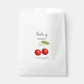 愛は甘いさくらんぼ結婚の フェイバーバッグ (正面)