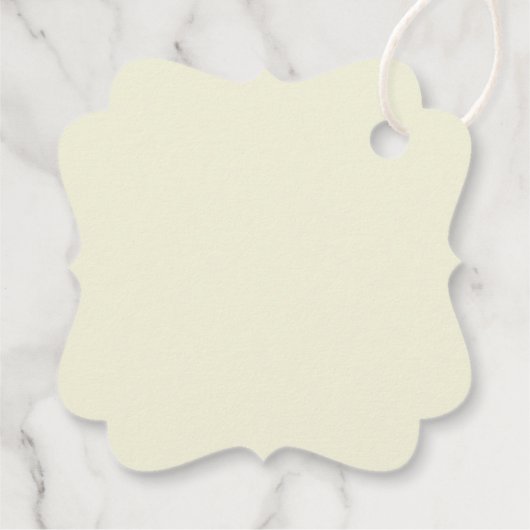 愛は甘いカスタムウェディングファンシースクエア フェイバータグ (裏面)