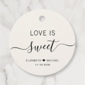 愛は甘いクリーム結婚の フェイバータグ (正面)