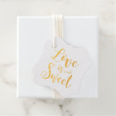 愛は甘いスクリプモダント引用文結婚の フェイバータグ (箱)