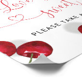 愛は甘いテイクアトリートブライダルシャワー ポスター (角)