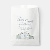 愛は甘いテイクトリートダスティブルーフローラ結婚 フェイバーバッグ (正面)