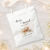 愛は甘いトリート楽しむ秋ユーカリプタスシャワー フェイバーバッグ (クリップ留めされた状態)