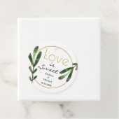 愛は甘いトロピカル結婚の感謝 フェイバータグ (インサイチュ)