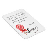 愛は甘いバレンタインxoxo マグネット (右側)