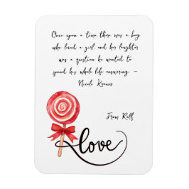 愛は甘いバレンタインxoxo マグネット