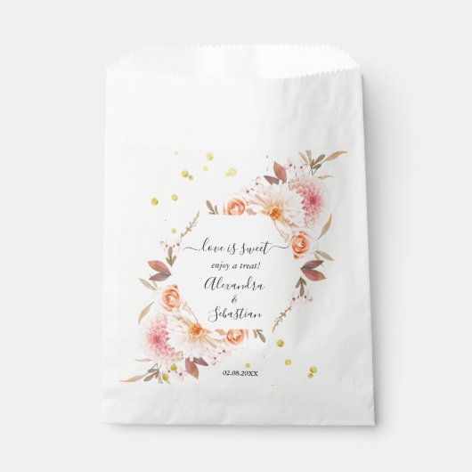 愛は甘いフローラ結婚の甘い物 フェイバーバッグ (正面)