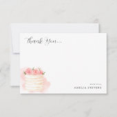 愛は甘いブライダルシャワーありがとう 招待状 (正面)