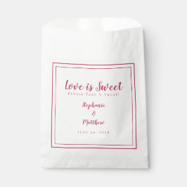 愛は甘いマゼンタレッドの結婚治療 フェイバーバッグ