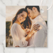 愛は甘いモダンハートス結婚クリプトの金ゴールド フェイバータグ (裏面)