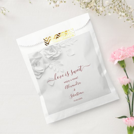 愛は甘いユーカリ結婚の甘い御馳走 フェイバーバッグ (封をした状態)