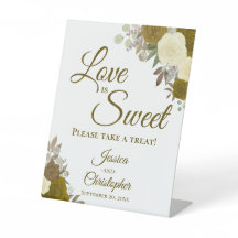 愛は甘い取るトリート金ゴールド&イエローフローラ