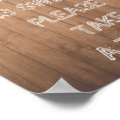 愛は甘い喜びを取って下さい – カップケーキデザイン ポスター (角)