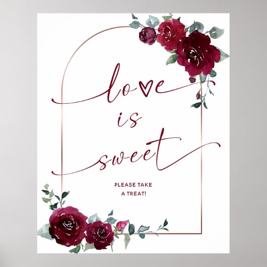 愛は甘い御馳走だ ポスター (正面)