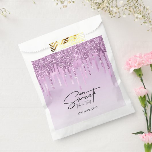 愛は甘い楽しいパーティー フェイバーバッグ (封をした状態)