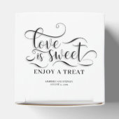 愛は甘い楽しむおごり結婚だ フェイバーボックス (上部)