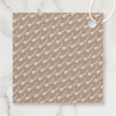 愛は甘い白いタイポグラフィ素朴結婚性 フェイバータグ (裏面)