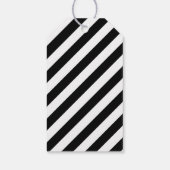 愛は甘い白黒ス結婚クリプトのモノグラム ギフトタグ (裏面)