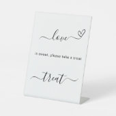 愛は甘い結婚しるし 台座サイン (正面)