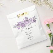 愛は甘い蘭の結婚甘いトリートカバーバッグ フェイバーバッグ (封をした状態)