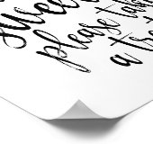 愛は甘い8x10サイン素朴を取って下さい ポスター (角)