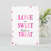 愛は甘い、おごる |マゼンタ紙吹雪 (スタンド正面)