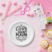 愛は甘い、お楽しみください！紙プレート ペーパープレート (パーティー)
