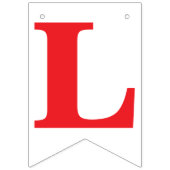 愛は甘い!の結婚サイン バンティングフラッグ (第2の旗)