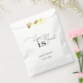 愛は甘い:エレガントスクリプ結婚ト フェイバーバッグ (封をした状態)