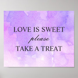 愛は甘い。パープル薄紫結婚ズ ポスター