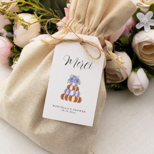 愛は甘い（マカロン）メルシーギフトラベル ギフトタグ